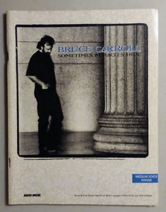 Bruce Carroll songbook Sometimes Miracles Hide Medium Voice Range 1991 WORD Musi - Picture 1 of 4
