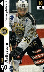 1996-97 Finnish TPS Turku Phone Cards #26 Sami Mettovaara