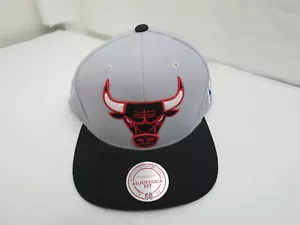 NEW CHICAGO BULLS TEAM CAP BASKETBALL SPORTS NBA MITCHELL & NESS - Picture 1 of 4