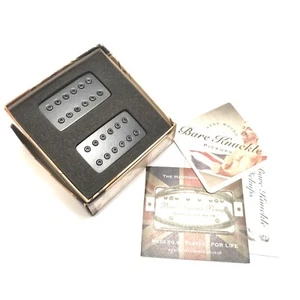 Bare Knuckle Aftermath 6 Strings Pickup Set - Black Cover - Picture 1 of 5