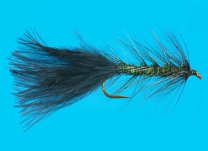 Peacock Bugger schwarz, 6 Stück gr 10 - Bild 1 von 1
