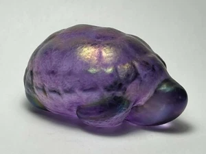 Robert Held Iridescent Turtle Paperweight - Picture 1 of 7