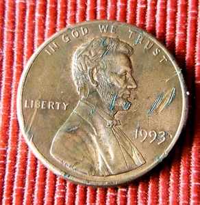 Un centavo de dolar/One cent dollar/Penny Lincoln 1993 - Foto 1 di 2