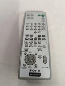 Mando a distancia original Sony AV System 3 RM-U600 AV-DK600P OEM gris - Imagen 1 de 5