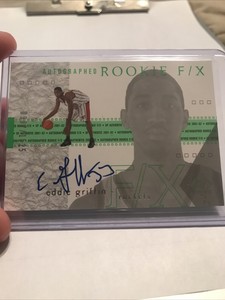 Autographed Eddie Griffin Rookie Card 0987/1525 #130