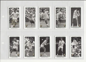 POST WAR WIMBLEDON MEN`S TENNIS CHAMPIONS ( ROCKWELL 2004 ) SET OF 10 CARDS - Bild 1 von 2