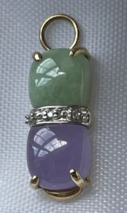 vintage 14k gold pendant pre-owned - Picture 1 of 9