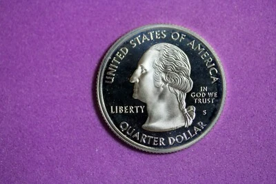 2001 - S PROOF "NORTH CAROLINA" STATEHOOD Washington Quarter! #J23004 - Image 1 of 2