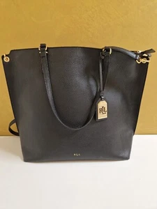 Shopper Lauren Ralph Lauren, schwarz, getragen, dennoch in sehr gutem Zustand - Bild 1 von 14