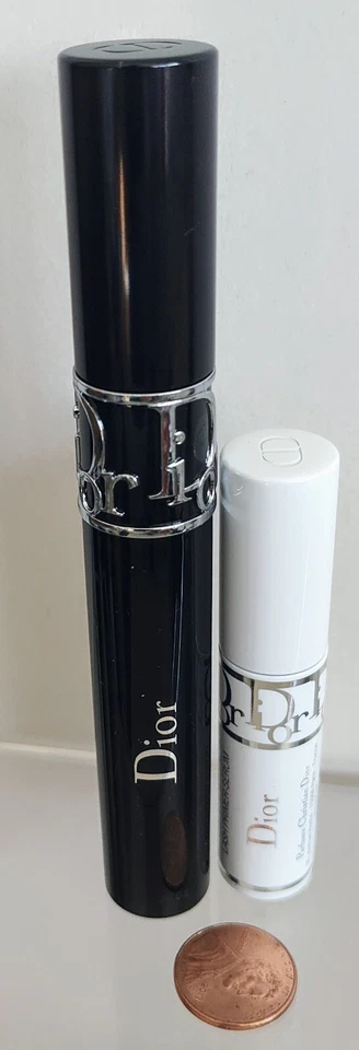 DIOR Diorshow full sz MASCARA VOLUME #090 NOIR + mini MAXIMIZER Serum NEW 2PC - Image 1 of 4