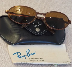 Ray Ban USA B&L VINTAGE SIDESTREET MONDO DARK AMBER B15 LENSES BRONZE SUNGLASSES - Picture 1 of 20