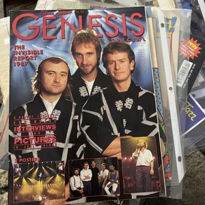 Genesis Rare Special Metal Hammer Magazine "The Invisible Report" 1987 - Bild 1 von 16
