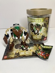 LEGO Bionicle Bohrok Pahrak 8560 Complete With Krana Canister Manual Insert