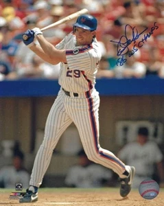Signed  8x10 DAVE MAGADAN "86 WS Champs" New York Mets Autographed photo - COA - Picture 1 of 1
