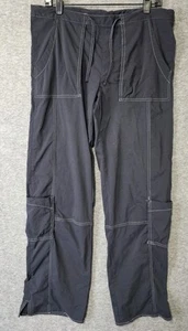 Pantaloni Lucy Flex Spa Escursionismo Yoga Tutti i Giorni Donna Med Alto Nero 31" Cucitura Interna Viaggio - Foto 1 di 13