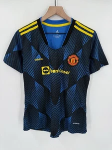 Camiseta Adidas Manchester United 3ª Camiseta 2021-2022 Azul Niños XL - Imagen 1 de 8