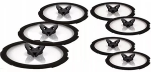 TEFAL INGENIO GLASDECKELN SET 7 STÜCK 16, 18, 20, 22, 24, 26, 28 CM DECKEL NEU - Bild 1 von 5