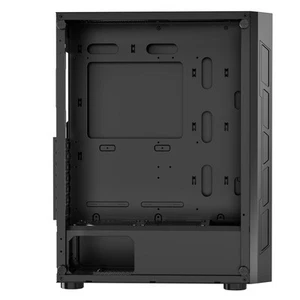 Caja de Ordenador para Juegos Torre Media con 3 Ventiladores ARGB de 120mm - Bild 1 von 12