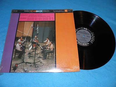 Brahms - Budapest String Quartet - 1958 ED1 MS 6025 STEREO 6 Eye Deep Groove LP - Image 1 of 3