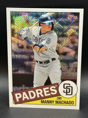 2020 Topps - Silver Pack 1985 Topps Chrome Baseball #85C-32 Manny Machado - Image 1 of 4