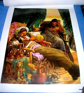 CONAN of Cimmeria By Gary Gianni Print Wandering Star Promo Signed Barbarian - Picture 1 of 2