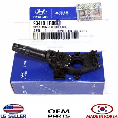 Interruptor de brazo de intermitente y faro genuino ⭐OEM⭐ Hyundai Accent SEDAN 2012-2017 Foto 1 de 4