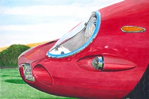 "63 luces GTO"" Ferrari 20""X30"" estampado Giclee por Richard Lewis - Imagen 1 de 1