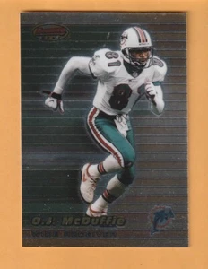 O.J. McDuffie Miami Dolphins 1999 Bowman's Best #44 Penn State 8F - Imagen 1 de 2