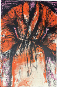 Jim Dine A Robe in Los Angeles 1984 Signed Limited Edition