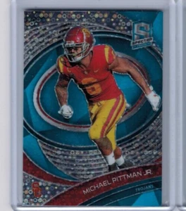 2022 Panini Chronicles Michael Pittman Jr. Neon Blue Base #67/99 - Picture 1 of 1