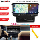 12.3inch Android Car GPS For Porsche Macan 2014-17 Auto Radio Navi Carplay 4+64G