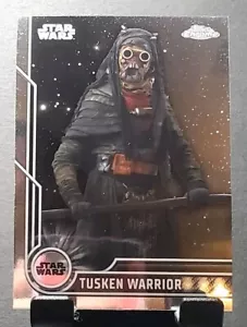 2023 Topps Chrome Star Wars #95 TUSKEN WARRIOR Independent movie card NM/MT - Picture 1 of 2