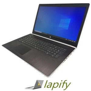 HP 17 Zoll ProBook 470 G5, i3-7100U, 8GB RAM, 256GB SSD, Windows 10 [GARANTIE] - Afbeelding 1 van 3
