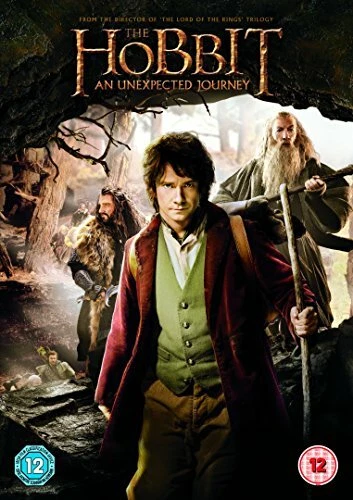 The Hobbit: An Unexpected Journey DVD Martin Freeman 2013 Free UK P&P - Image 1 of 4