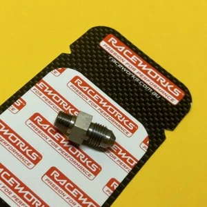 Raceworks RWF-384-04SS 1/8" BSPT to AN4 JIC male flare Stainless Steel -4AN - Picture 1 of 4