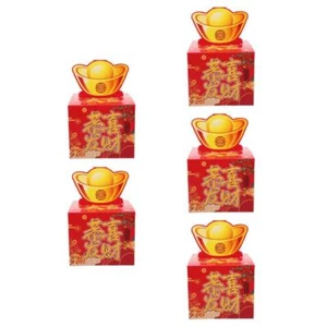 5 Sets „Frohes Neues Jahr“-Spardose, Geld-Geschenkbox zum Herausziehen, - Bild 1 von 12