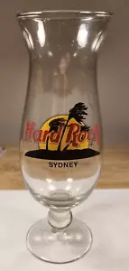 Hard Rock Cafe Sydney Hurricane Cocktail Beer Glass Bar - Foto 1 di 6