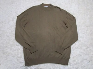 Avanzata For Harry Rosen Sweater Mens Extra Large XL Brown Long Sleeve Pullover - Picture 1 of 8