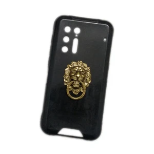 Metal Lion Head Finger Ring Stand Holder Soft TPU Case Cover For Doogee S97 Pro - Picture 1 of 4