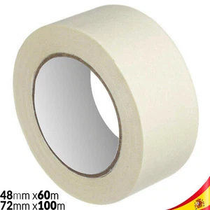 CINTA DE ENMASCARAR PINTOR CARROCERO 72x100 48x60 METROS GIGANTE PROTECTORA DIY - Imagen 1 de 12