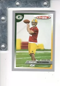 Topps Total #483 2005 Aaron Rodgers Silver SP ROOKIE RC CASI NUEVO+ ¡¡Lo último!! PACKERS - Imagen 1 de 1