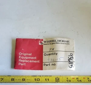 Vintage NOS Wheel Horse Snap Retaining Ring P# 936115 - Picture 1 of 2