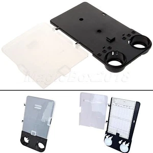 New 2016 Deluxe Golf Trolley Empty Scorecard Holder Clip Holds Balls Tees Pencil - Picture 1 of 10