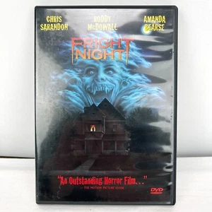 Fright Night (DVD, 1985) Breitbild- & Vollbildversionen Vampirfilm Horror - Bild 1 von 3