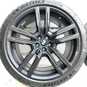 Cerchio in lega 21 pollici originale BMW X5M F95 X6M F96 8090795 M808 M 808 6 - Foto 1 di 2