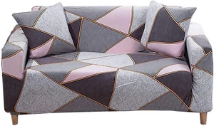 Printed Sofa Cover Stretch Couch Covers Sofa Slipcovers for 2 Cushion Couch and - Picture 1 of 6