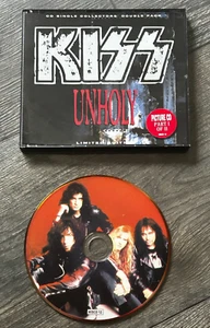 KISS CD Unholy Single Picture Disc Ltd Double Pack UK Revenge 1992 Vintage Kiss - Picture 1 of 4