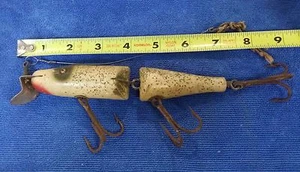 The Creek Chub Bait Co.Salmon Pikies fishing lure, vintage, over 8 inches. - Picture 1 of 3