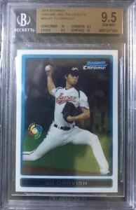 2009 Bowman Chrome Yu Darvish RC BGS 9.5Q++ WBC Prospects Team Japan - Padres - Picture 1 of 2