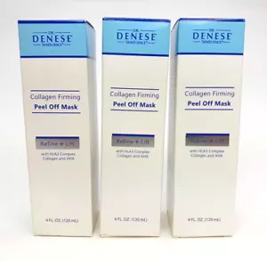 Dr. Denese Collagen Firming Peel Off Mask, New in Box, Lot of 3, 4oz Tubes - Picture 1 of 8